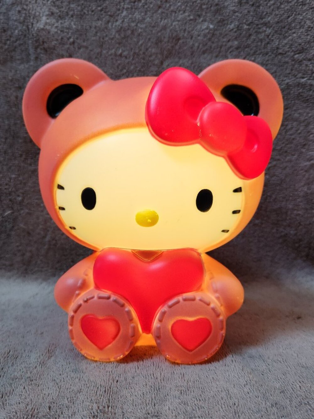 HELLO KITTY Light Up Blow Mold Figurine Nightlight - NWT